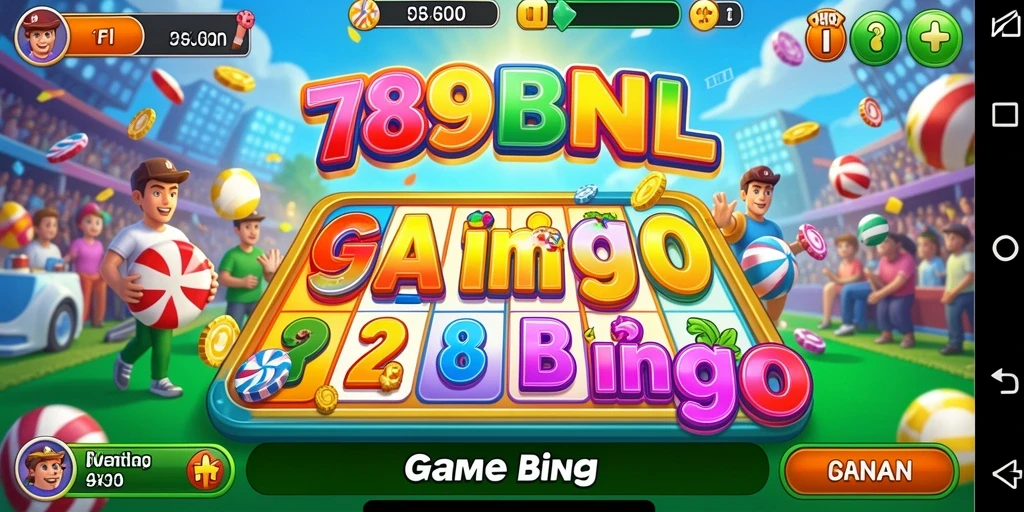 Tampilan gameplay seru di 789BNL yang menampilkan pemain Bingo.