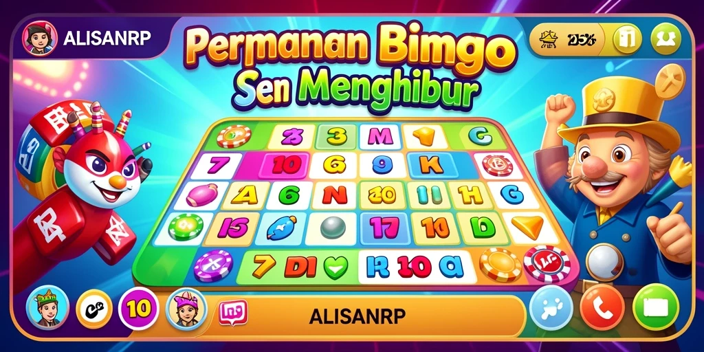 Tampilan gameplay Bingo seru di ALISANRP.