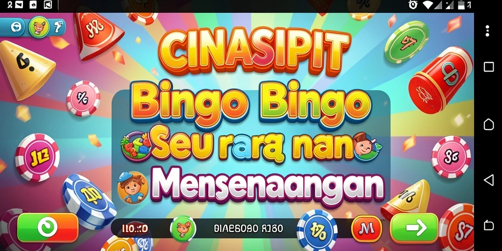 Tampilan gameplay seru dalam permainan Bingo CINASIPIT.