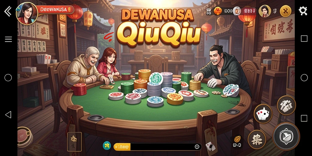 Screenshot gameplay seru dari DEWANUSA dengan pemain aktif.