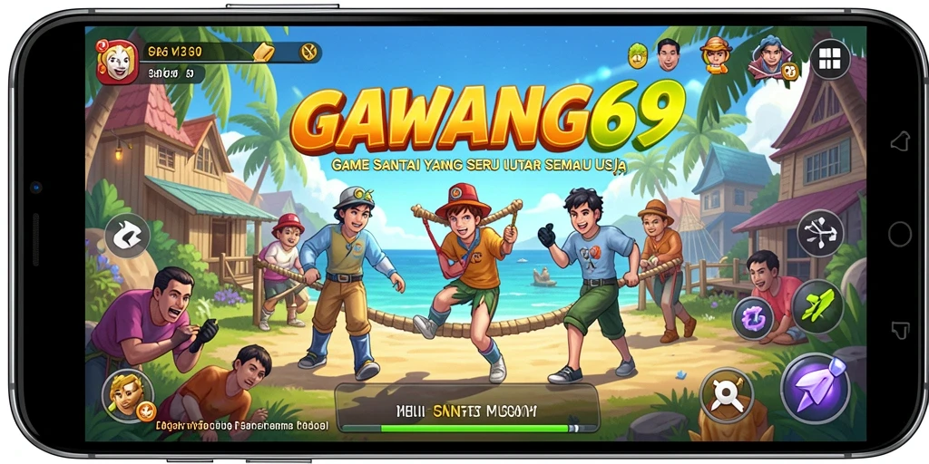 Tangkapan layar GAWANG69 menampilkan momen seru dalam permainan Casual.
