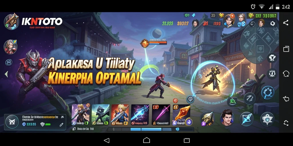 Tampilan antarmuka IKNTOTO yang modern dan fungsional.