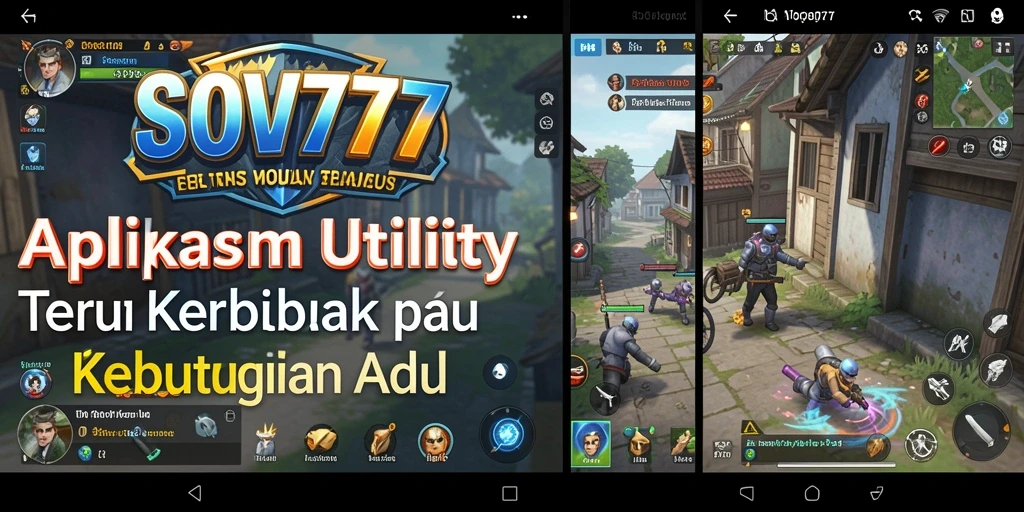 Tampilan antarmuka SOV777 yang sederhana dan intuitif.