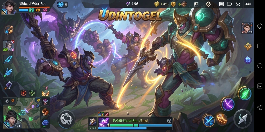 Gameplay seru dengan grafis yang memukau di UDINTOGEL.